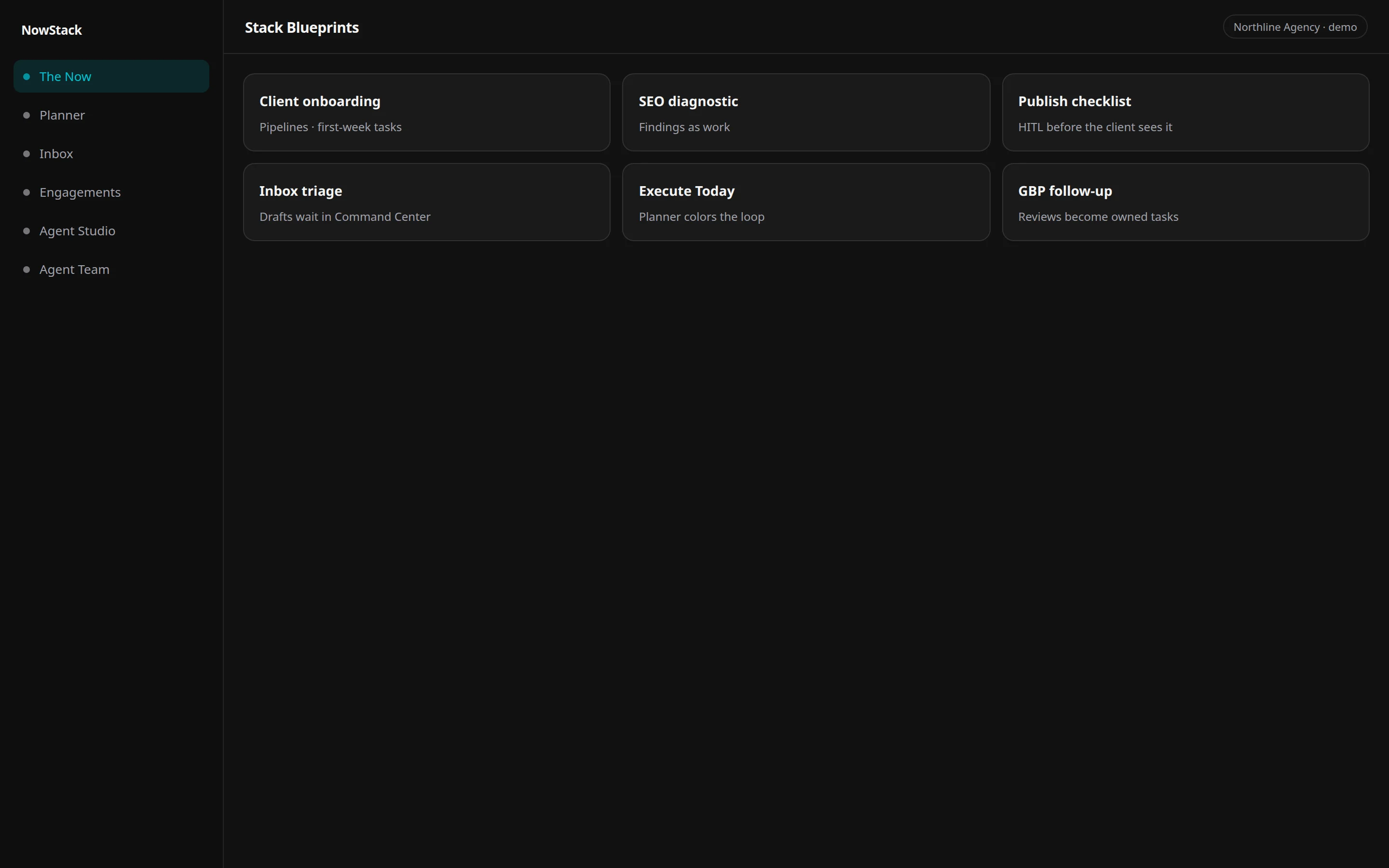 Stack Blueprints library of workflows and SOPs
